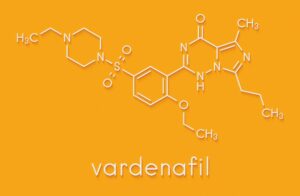 Vardenafil - chemický vzorec