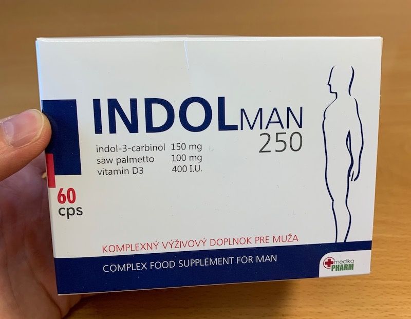 Indol Man 250 - krabice